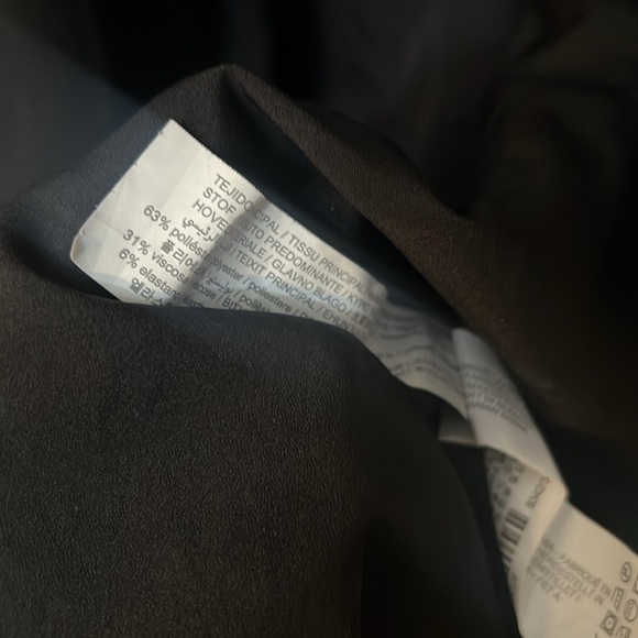 Zara black dress/coat button down size S lightweight - Picture 11 of 13